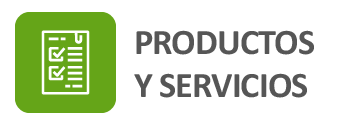 productos y servicios