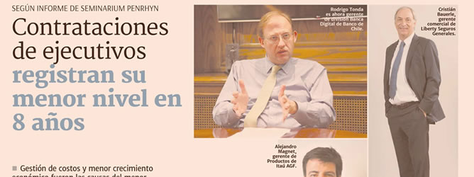 Artículo del Diario Financiero mencionó a nuestro Gerente Comercial